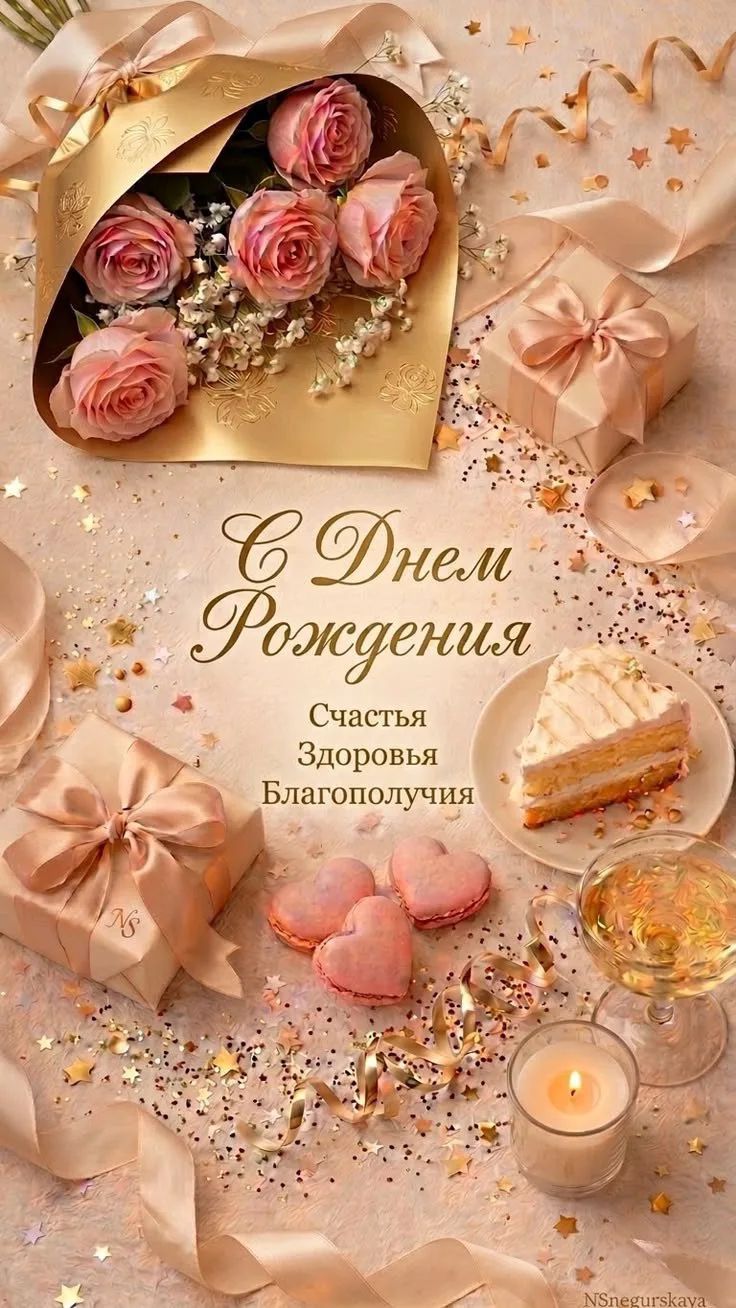 С Днем Рождения Счастья Здоровья Благополучия