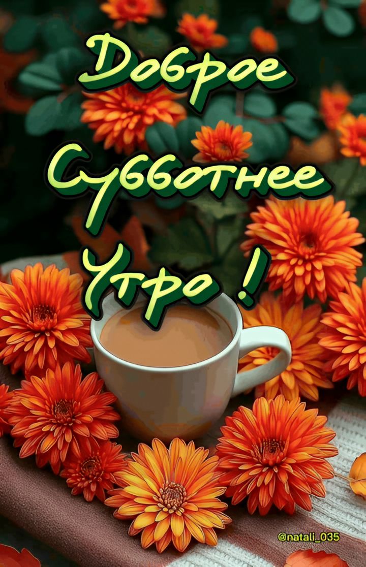 Доброе Субботнее Утро!