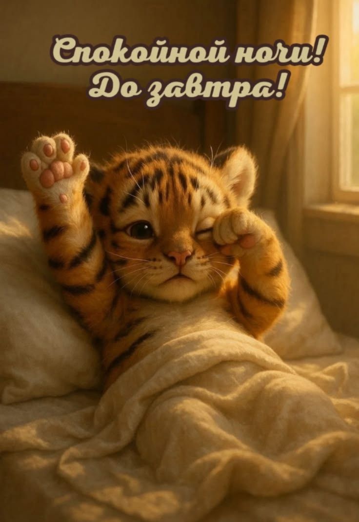 Спокойной ночи! До завтра!