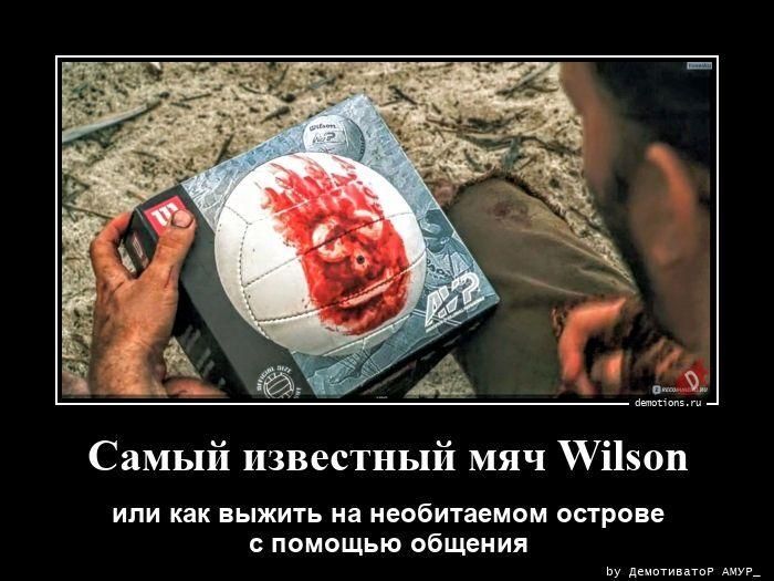 Самый известный мяч Wilson или как выжить на необитаемом острове с помощью общения
