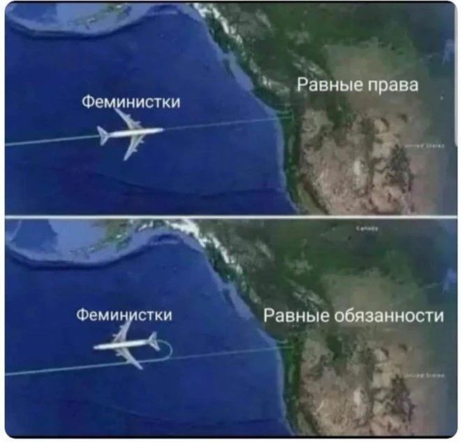 Феминистки Равные права Феминистки Равные обязанности