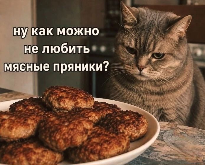 ну как можно не любить мясные пряники?