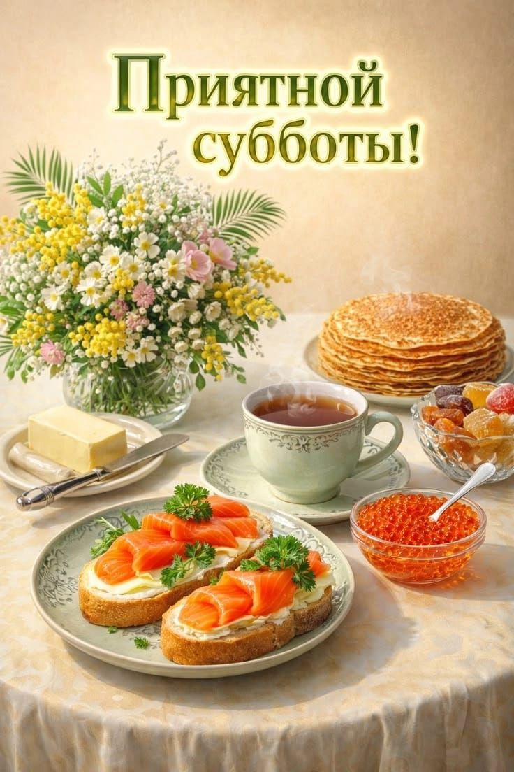 Приятной субботы!