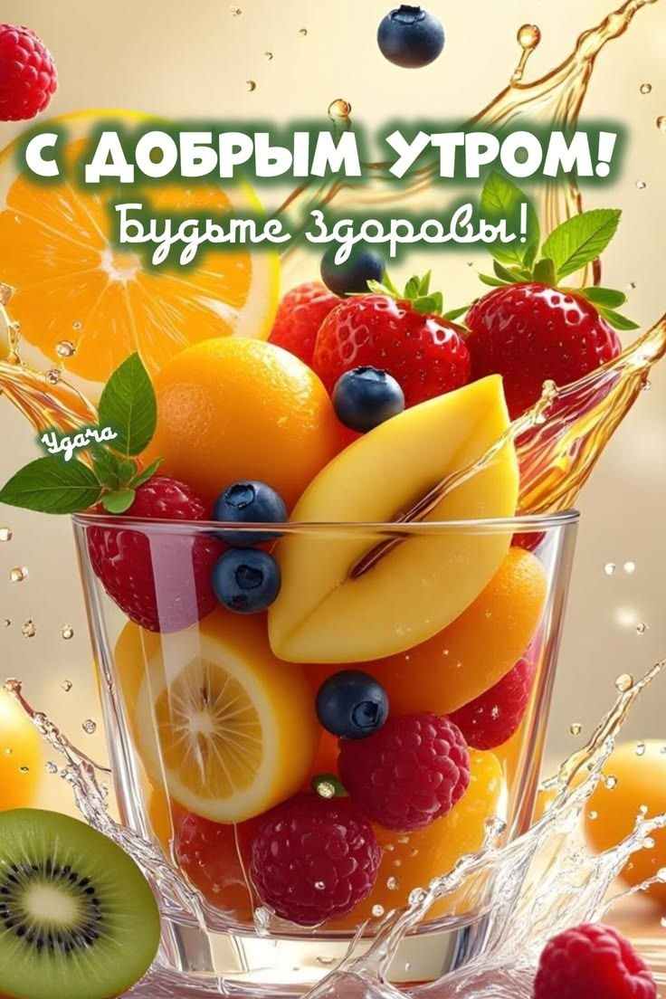 С ДОБРЫМ УТРОМ! Будьте здоровы! Удача