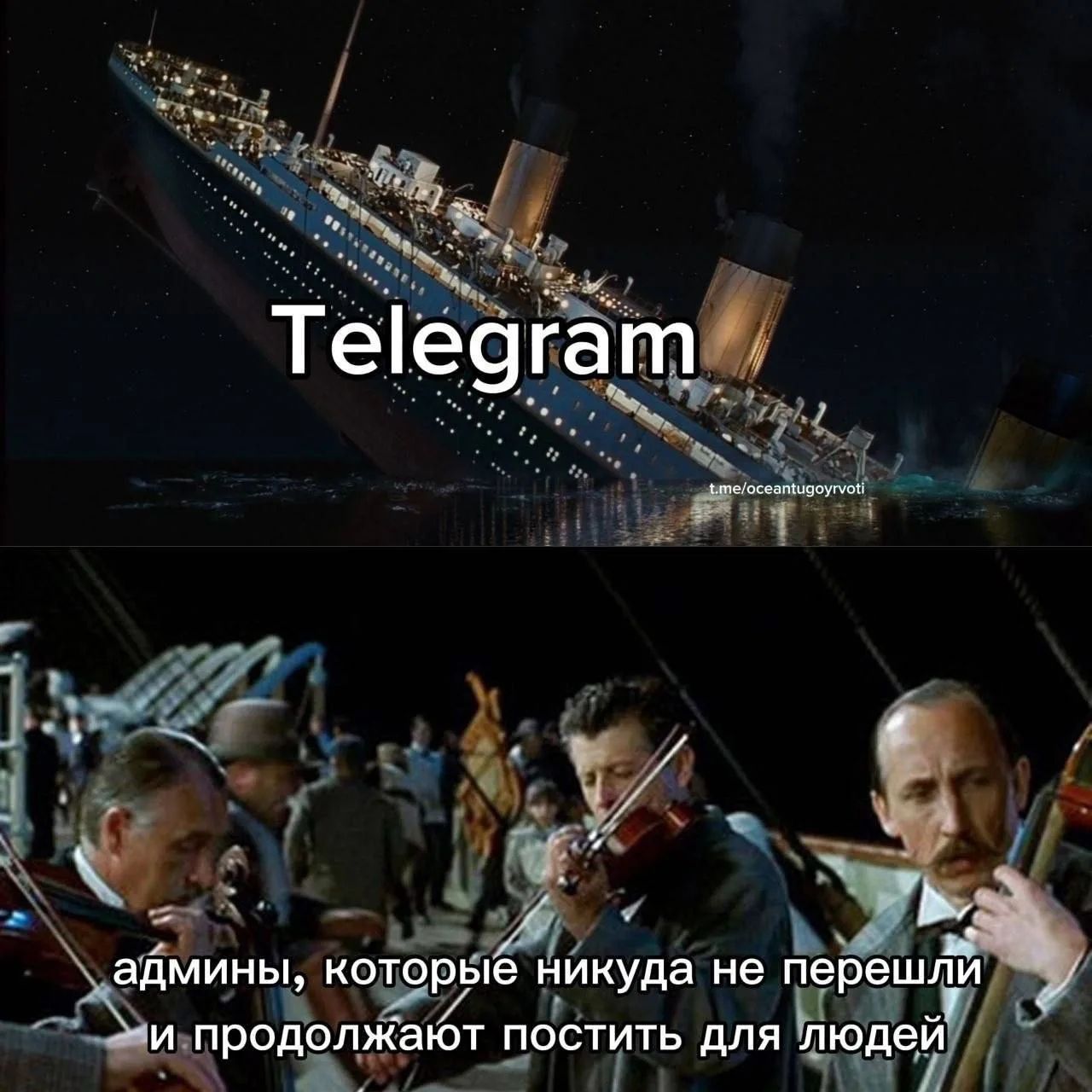 Telegram админы, которые никуда не перешли и продолжают постить для людей