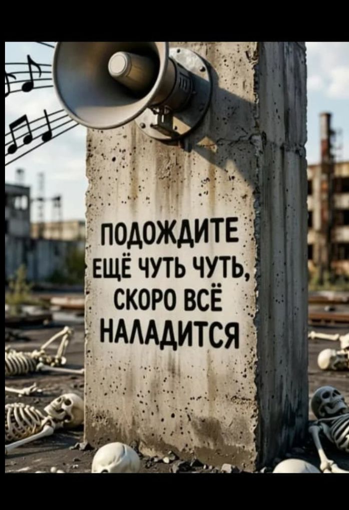 ПОДОЖДИТЕ ЕЩЁ ЧУТЬ ЧУТЬ, СКОРО ВСЁ НАЛАДИТСЯ