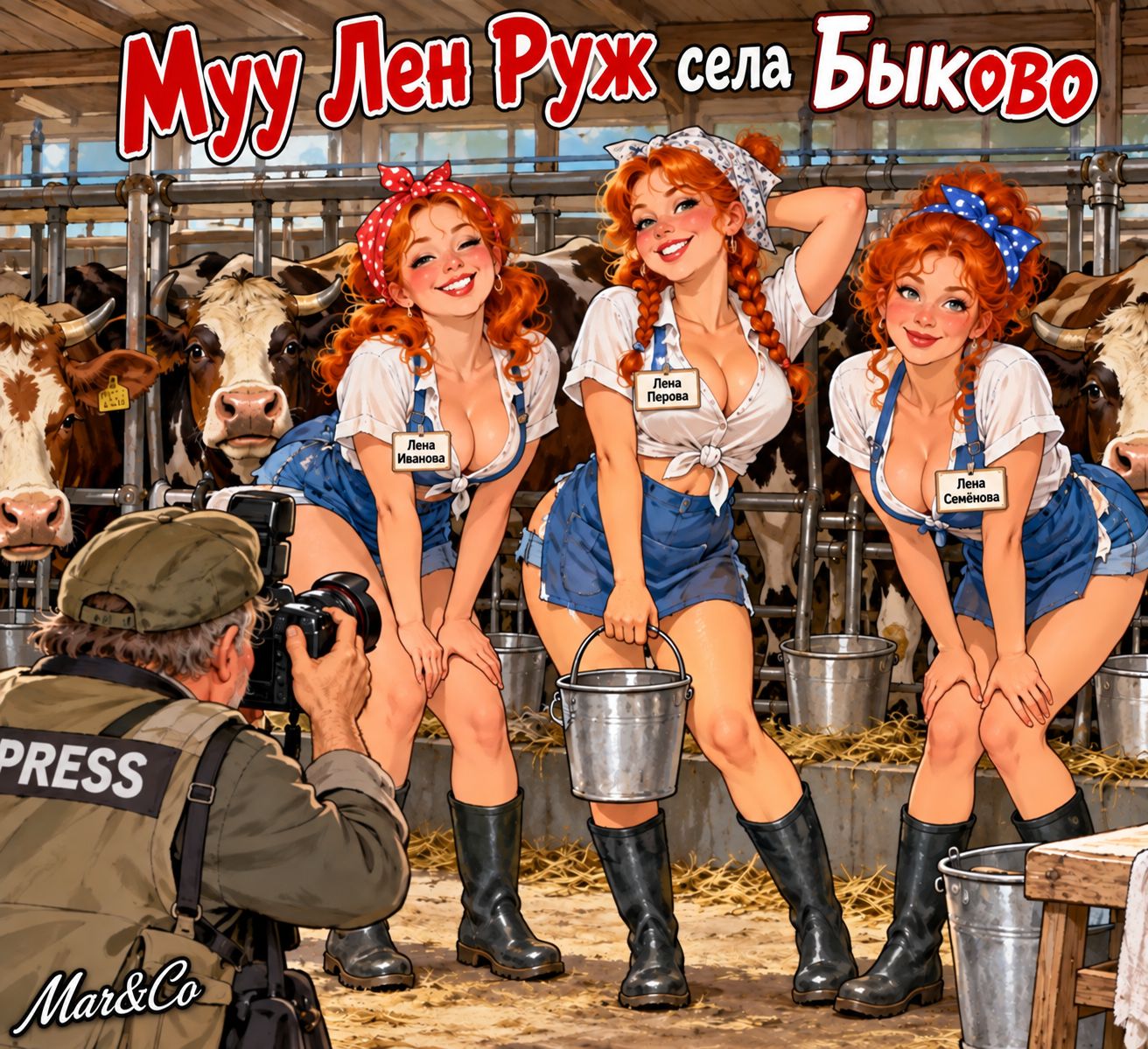 Муу Лен Руж села Быково Лена Иванова Лена Перова Лена Семёнова PRESS Mar&Co