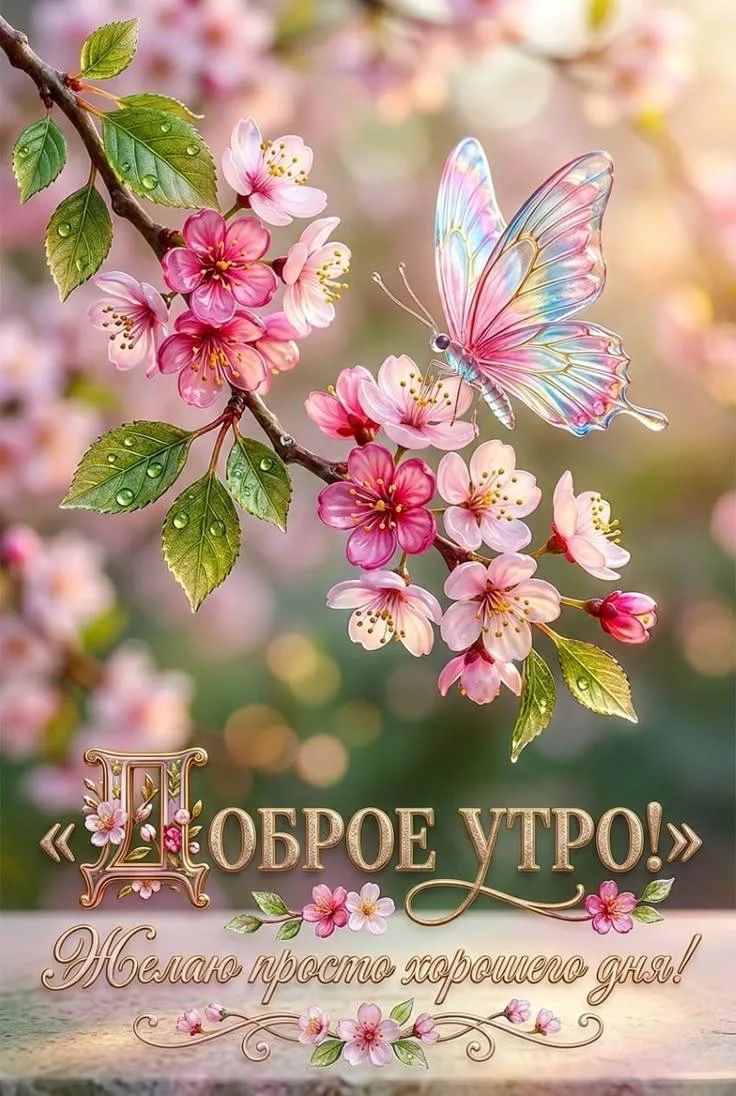 ДОБРОЕ УТРО! Желаю просто хорошего дня!