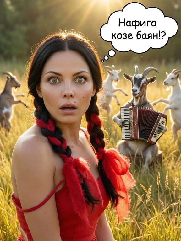 Нафига козе баян!?