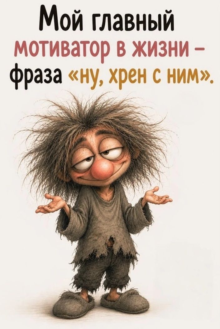 Мой главный мотиватор в жизни – фраза «ну, хрен с ним».