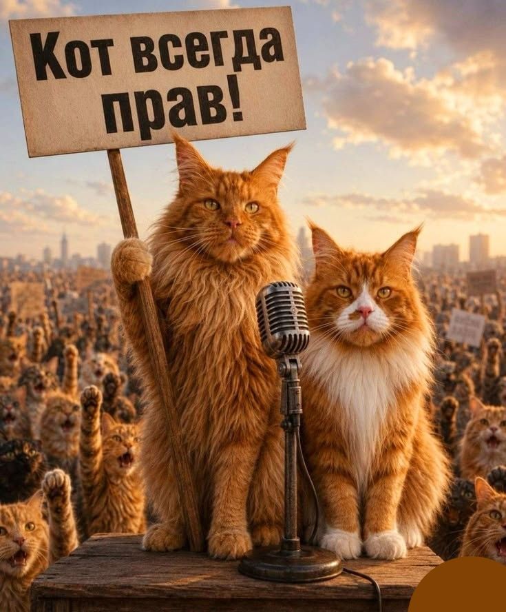 Кот всегда прав!