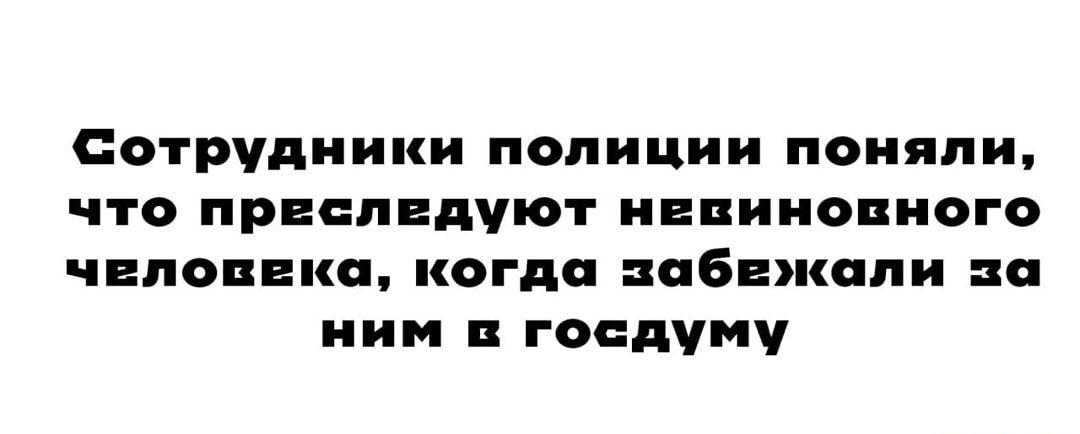 Сотрудники полиции поняли, что преследуют невиновного человека, когда забежали за ним в госдуму