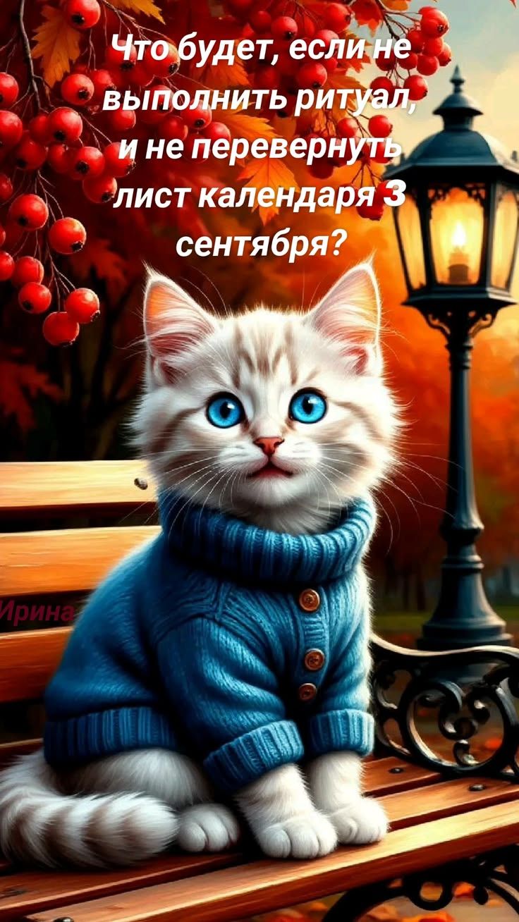 Что будет, если не выполнить ритуал, и не перевернуть лист календаря 3 сентября?