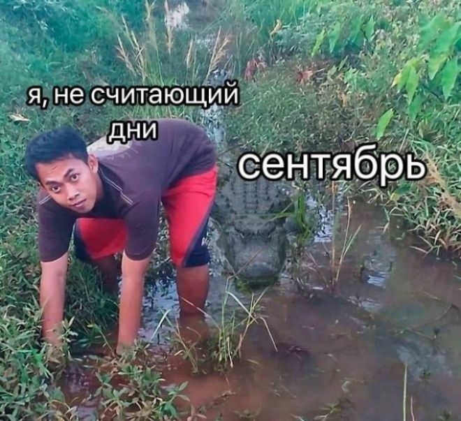 Я, не считающий дни сентябрь