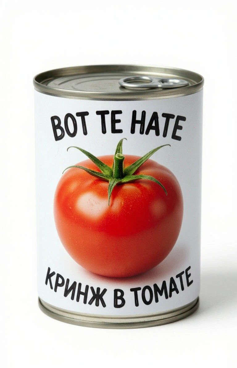 BOT TE HATE КРИНЖ В ТОМАТЕ