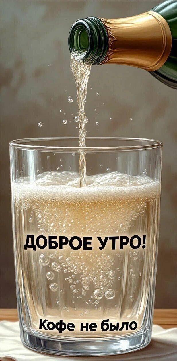 ДОБРОЕ УТРО! Кофе не было