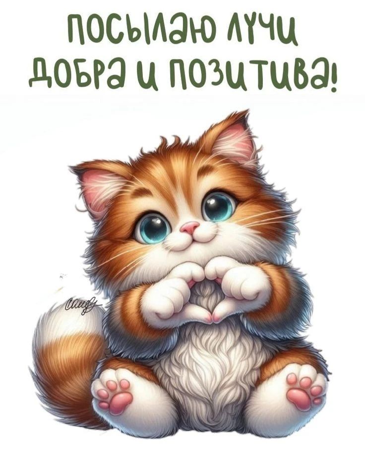 ПОСЫЛАЮ ЛУЧИ ДОБРА И ПОЗИТИВА!