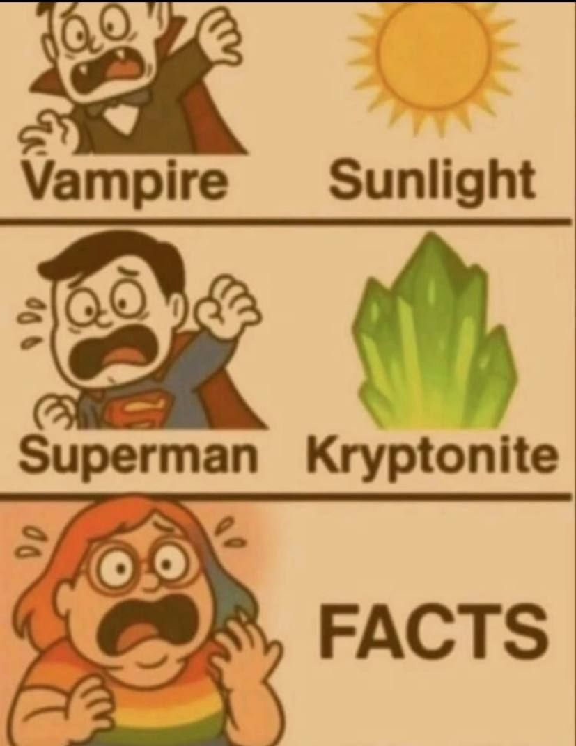 Vampire Sunlight Superman Kryptonite FACTS