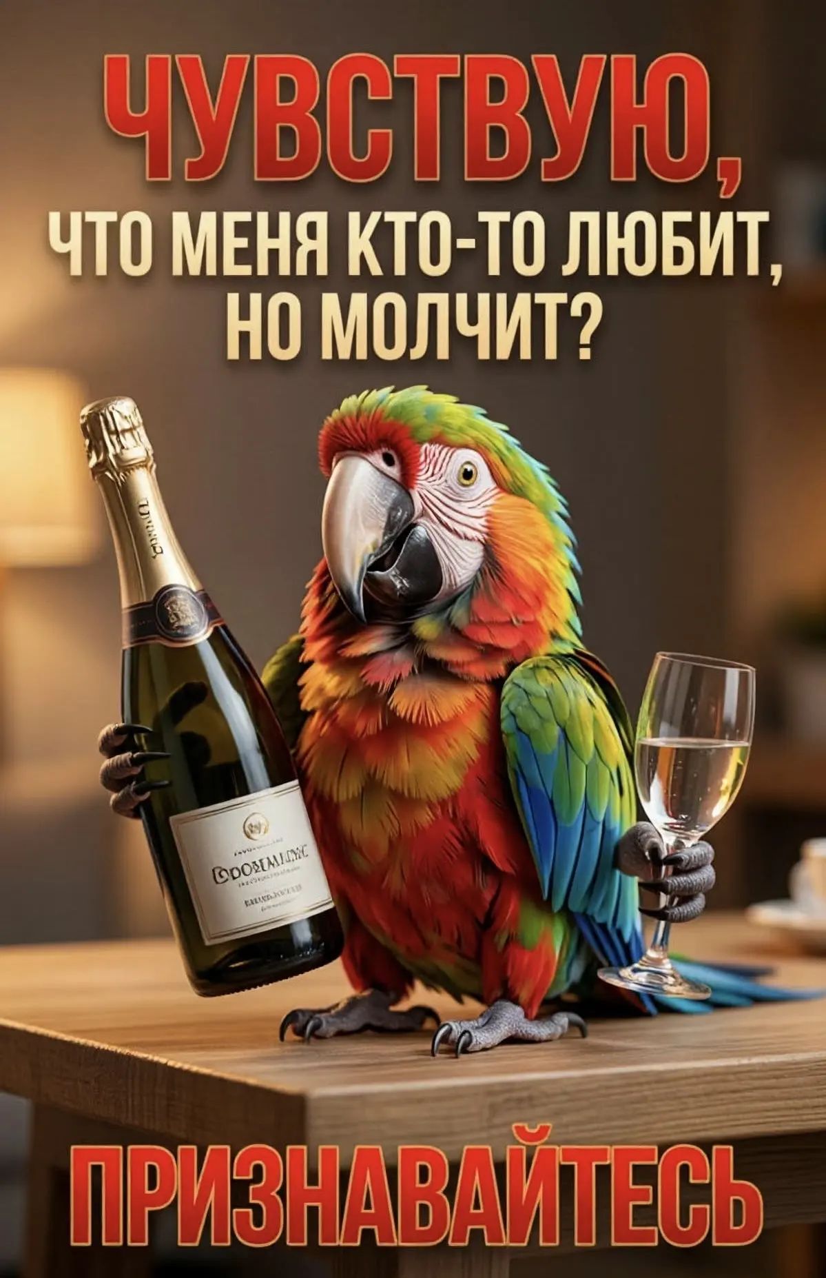 ЧУВСТВУЮ, ЧТО МЕНЯ КТО-ТО ЛЮБИТ, НО МОЛЧИТ? ПРИЗНАВАЙТЕСЬ