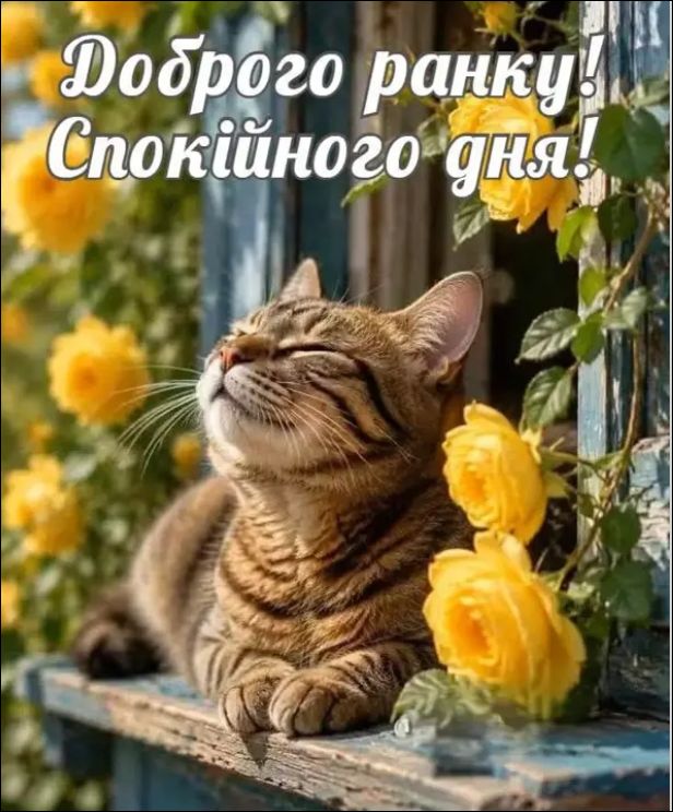 Доброго ранку! Спокійного дня!