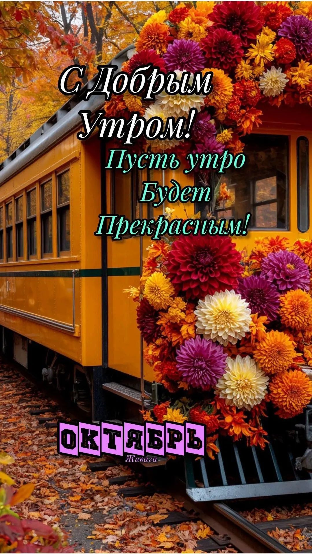 С Добрым Утром! Пусть утро Будет Прекрасным! Октябрь