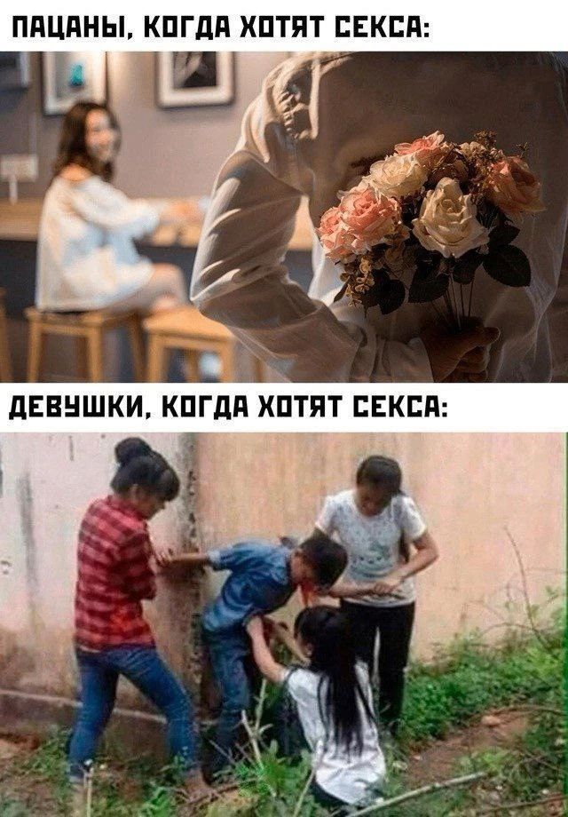 ПАЦАНЫ, КОГДА ХОТЯТ СЕКСА: ДЕВУШКИ, КОГДА ХОТЯТ СЕКСА: