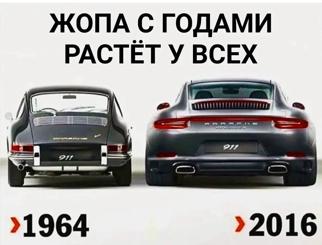 ЖОПА С ГОДАМИ РАСТЁТ У ВСЕХ >1964 >2016