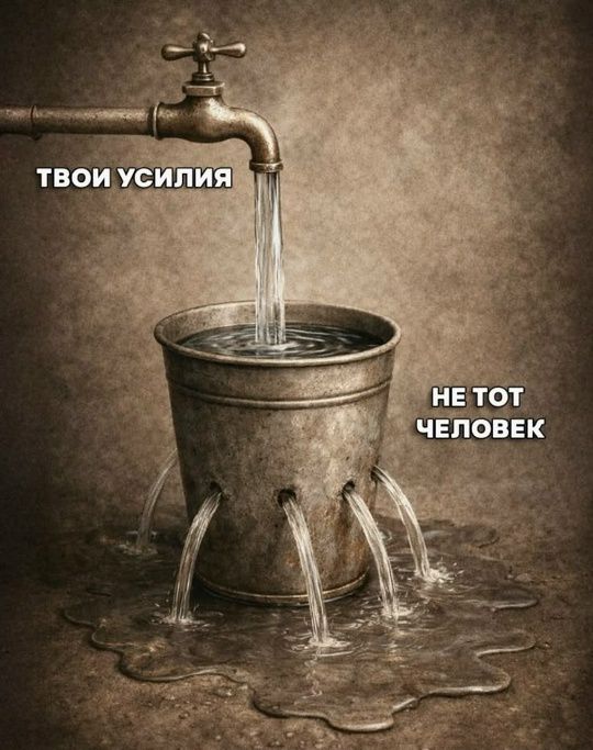ТВОИ УСИЛИЯ НЕ ТОТ ЧЕЛОВЕК