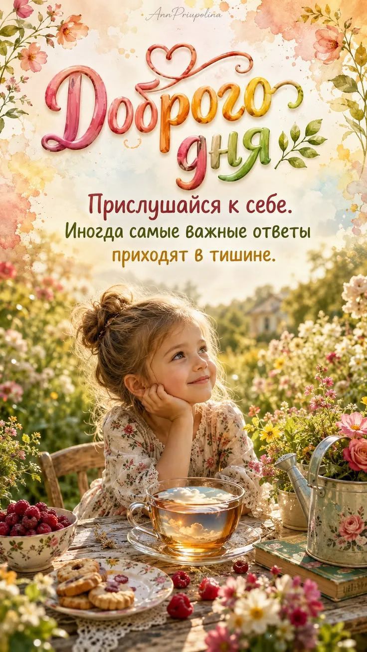 Доброго дня. Прислушайся к себе. Иногда самые важные ответы приходят в тишине.