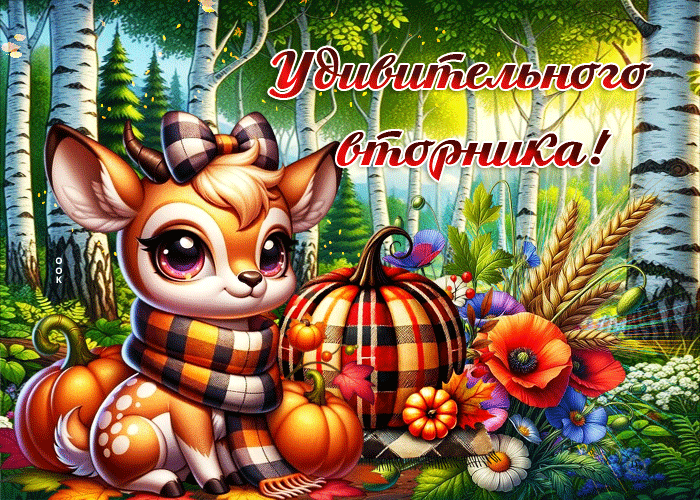 Удивительного вторника!