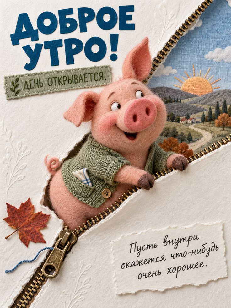 ДОБРОЕ УТРО! ДЕНЬ ОТКРЫВАЕТСЯ. Пусть внутри окажется что-нибудь очень хорошее.