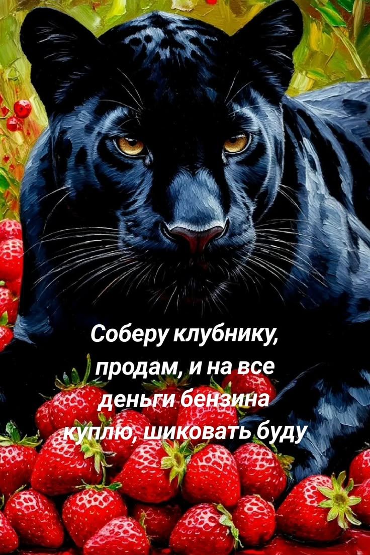 Соберу клубнику, продам, и на все деньги бензина куплю, шиковать буду