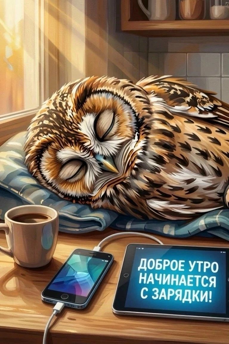 ДОБРОЕ УТРО НАЧИНАЕТСЯ С ЗАРЯДКИ!
