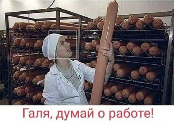 Галя, думай о работе!