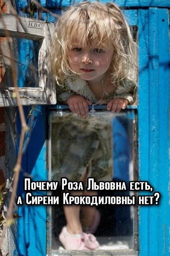 Почему Роза Львовна есть, а Сирени Крокодиловны нет? Н.В.С.