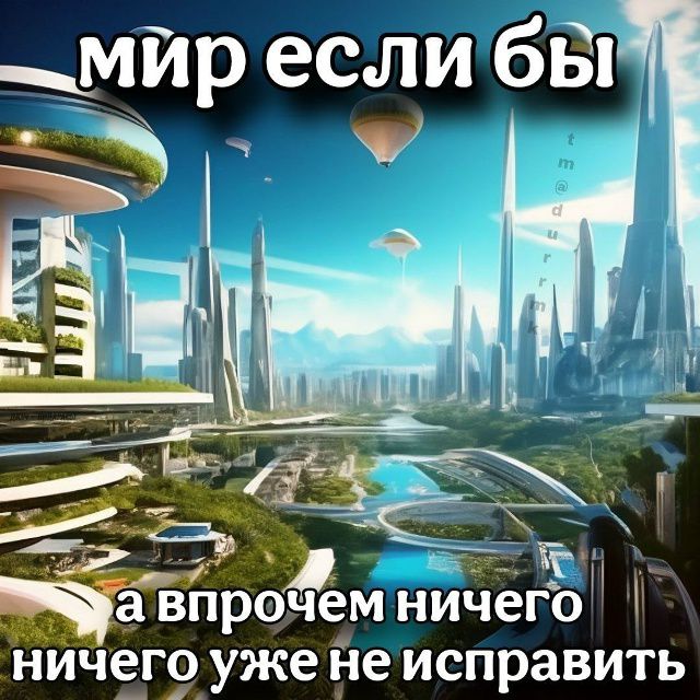 мир если бы а впрочем ничего ничего уже не исправить