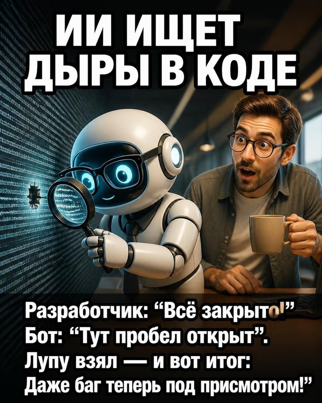 ИИ ищет дыры в коде. Разработчик: 