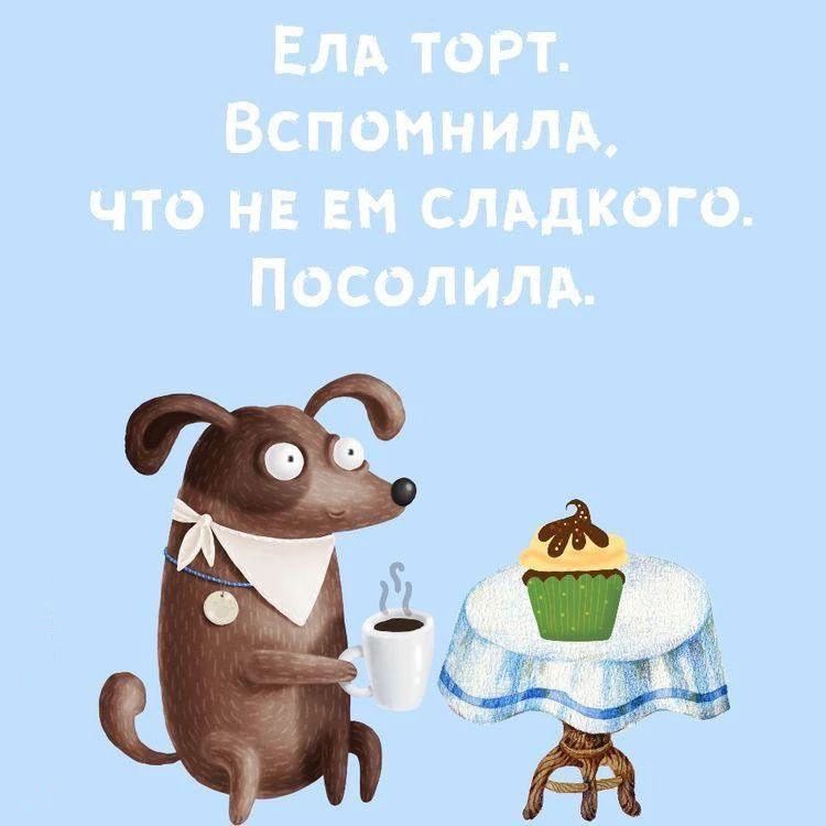 ЕЛА ТОРТ. Вспомнила, ЧТО НЕ ЕМ СЛАДКОГО. Посолила.