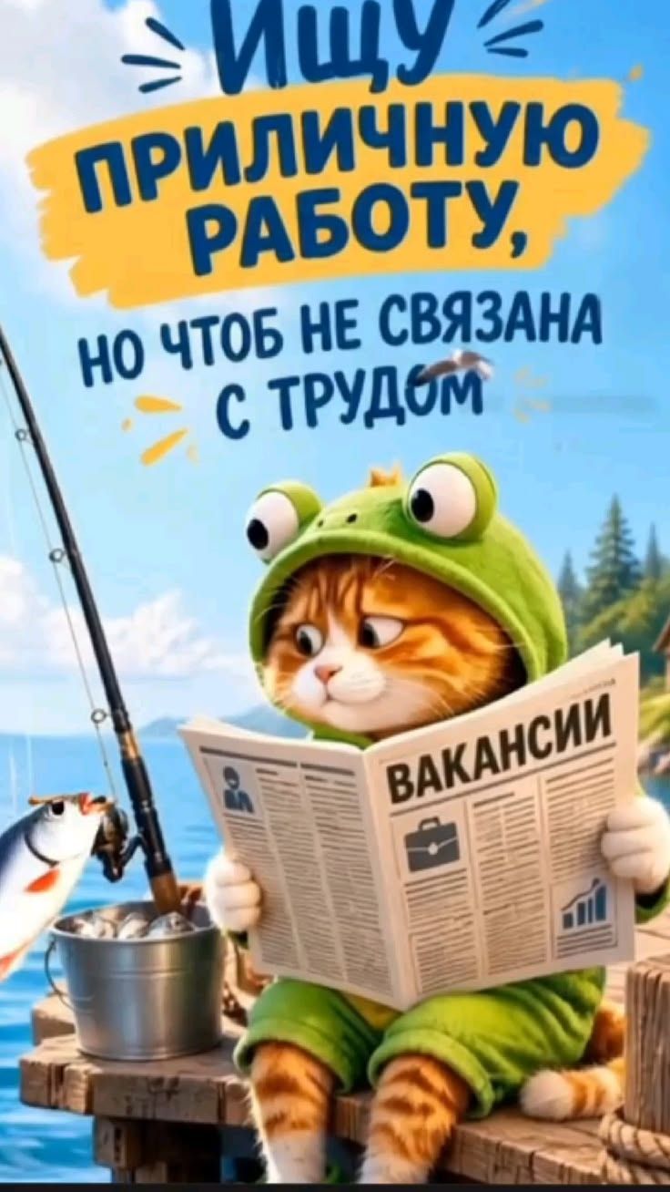 Ищу приличную работу, но чтоб не связана с трудом. Вакансии.