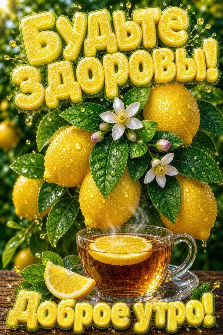 Будьте здоровы! Доброе утро!