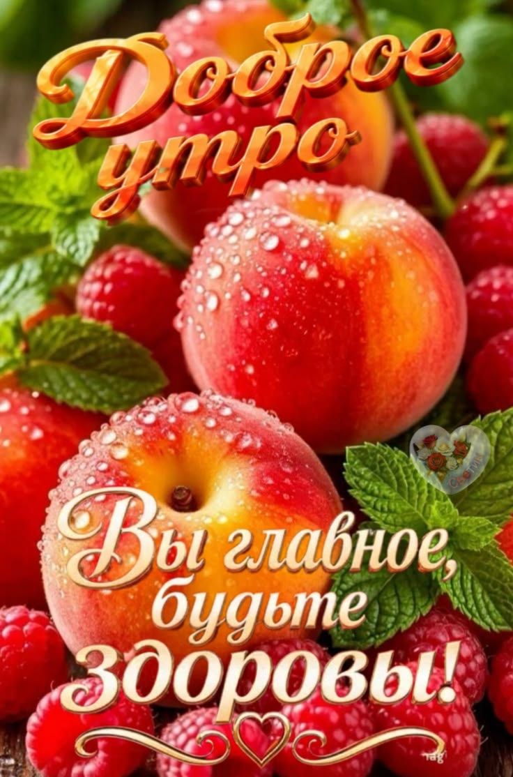 Доброе утро. Вы главное, будьте здоровы!