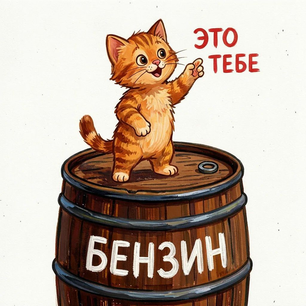 ЭТО ТЕБЕ БЕНЗИН