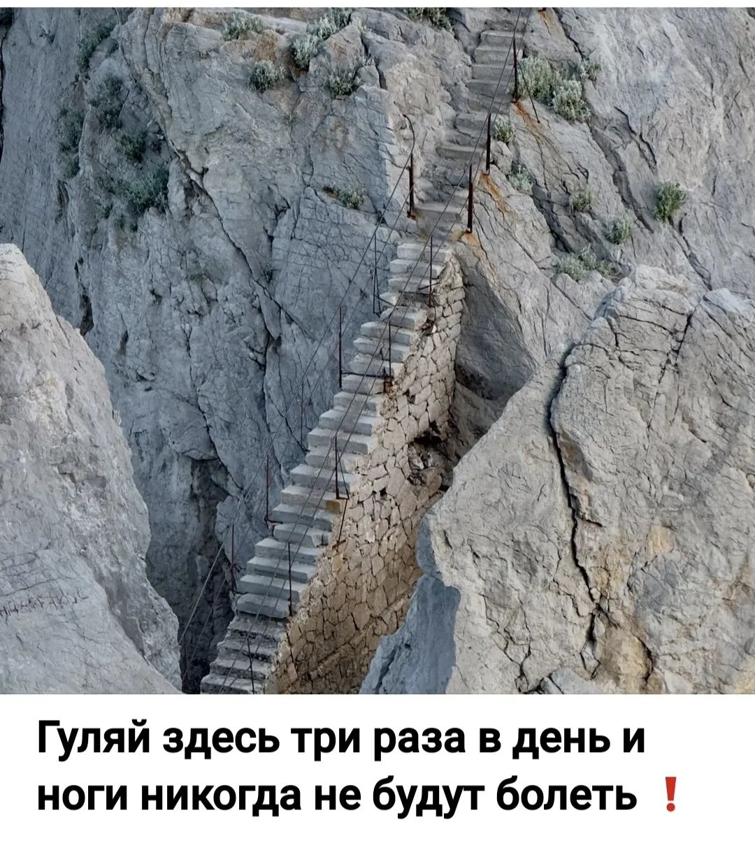 Гуляй здесь три раза в день и ноги никогда не будут болеть !