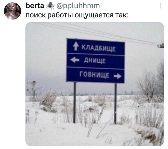berta @ppluhhmm поиск работы ощущается так: КЛАДБИЩЕ ДНИЩЕ ГОВНИЩЕ