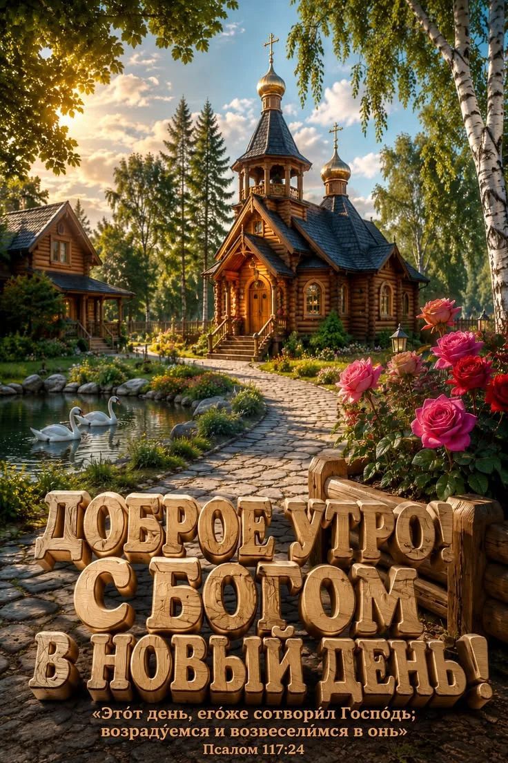 ДОБРОЕ УТРО! С БОГОМ В НОВЫЙ ДЕНЬ! «Этот день, егоже сотворил Господь; возрадуемся и возвеселимся в онь» Псалом 117:24