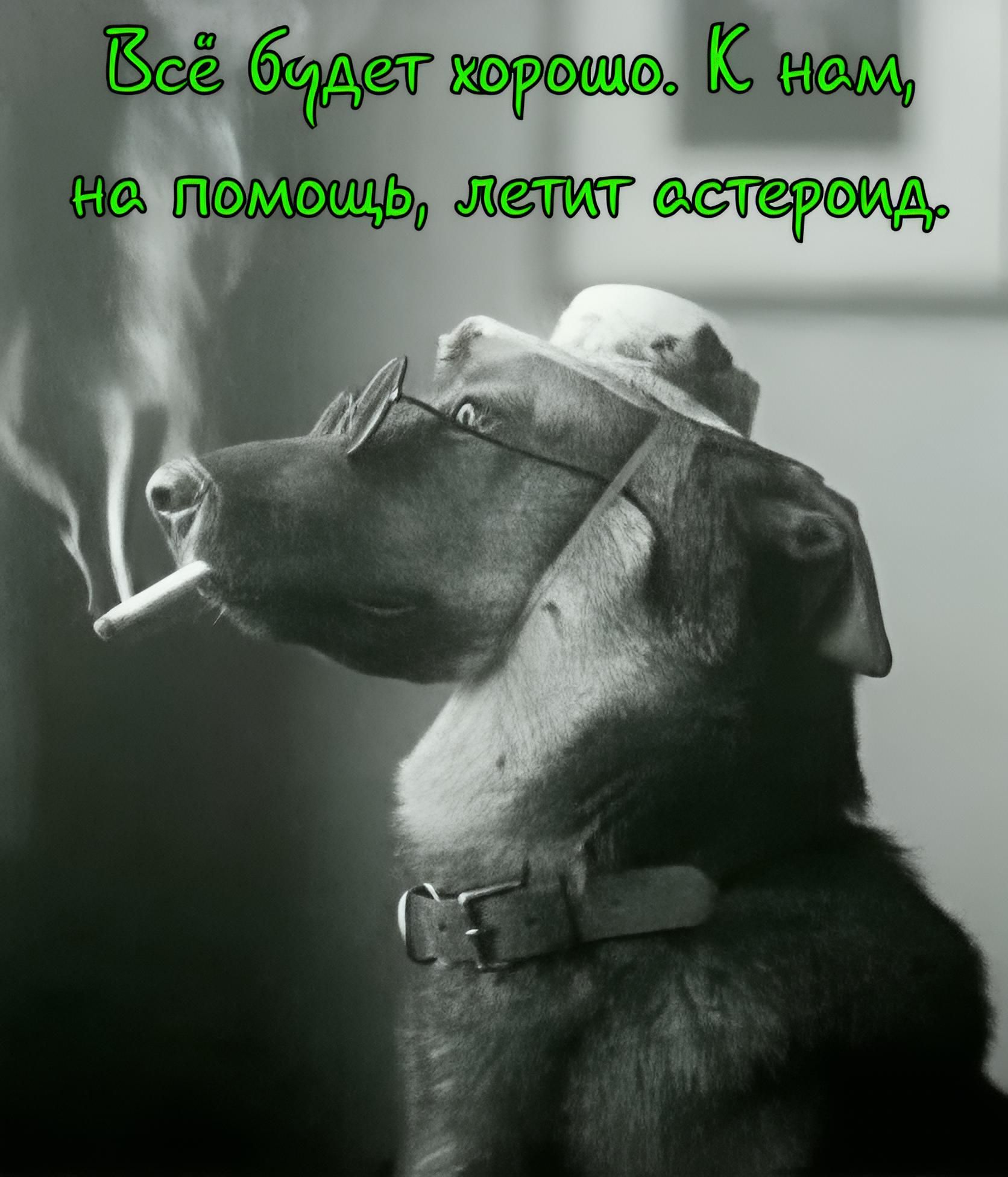 Всё будет хорошо. К нам, на помощь, летит астероид.