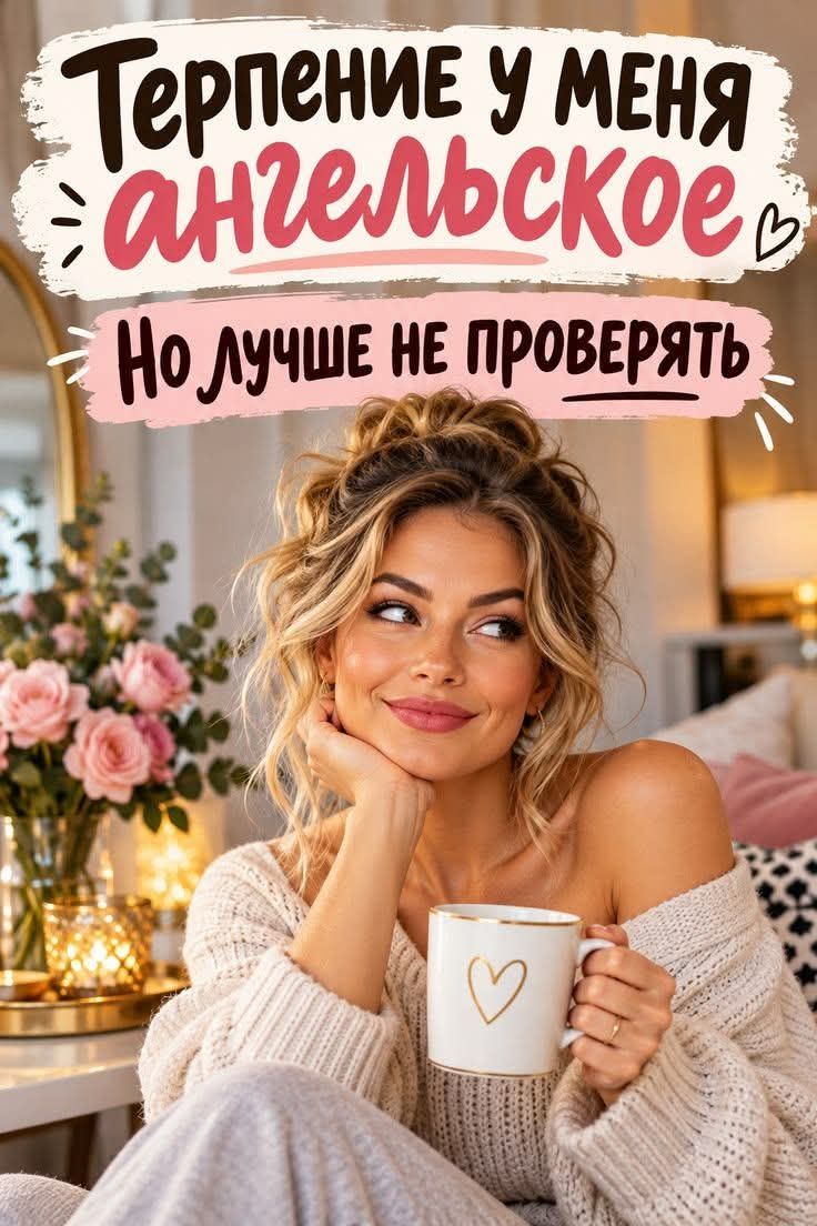 Терпение у меня ангельское, но лучше не проверять