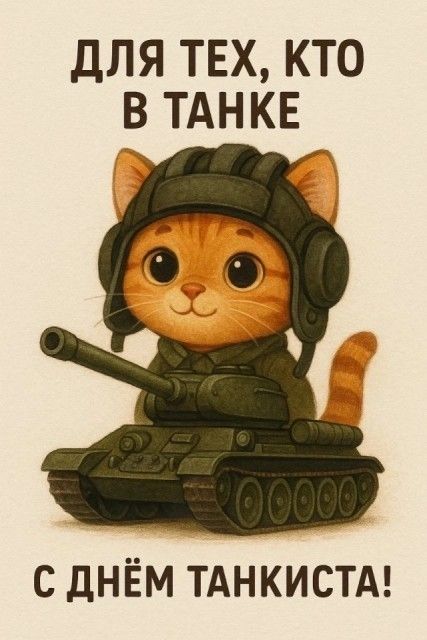 Для тех, кто в танке С днем танкиста!
