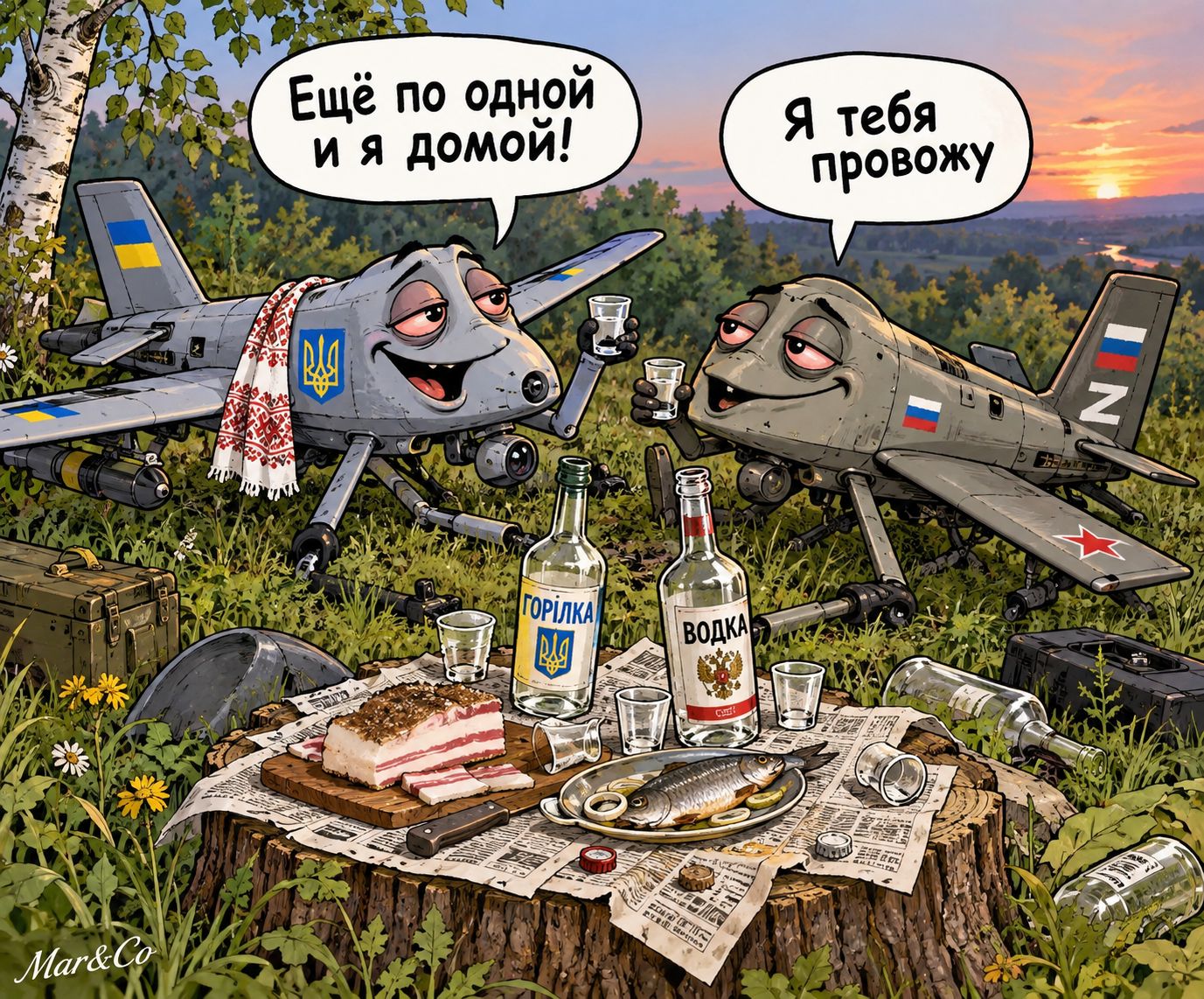 Ещё по одной и я домой! Я тебя провожу. Горілка, Водка