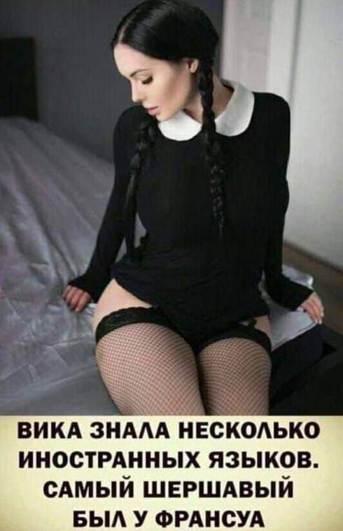 ВИКА ЗНАЛА НЕСКОЛЬКО ИНОСТРАННЫХ ЯЗЫКОВ. САМЫЙ ШЕРШАВЫЙ БЫЛ У ФРАНСУА